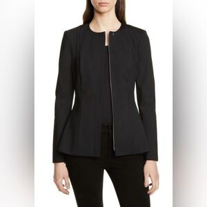 Theory Women's Classic Black Zipper Jacket